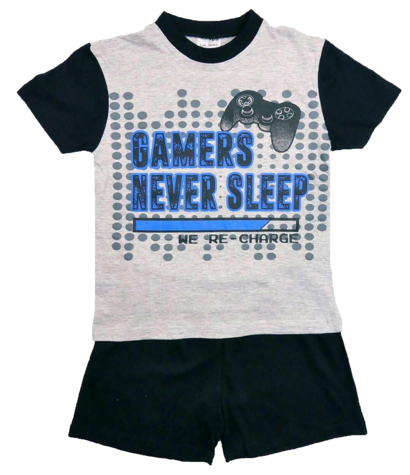 Boys Gamer Themed Pyjama 7-8 Years Brand New But End of Line Reduction