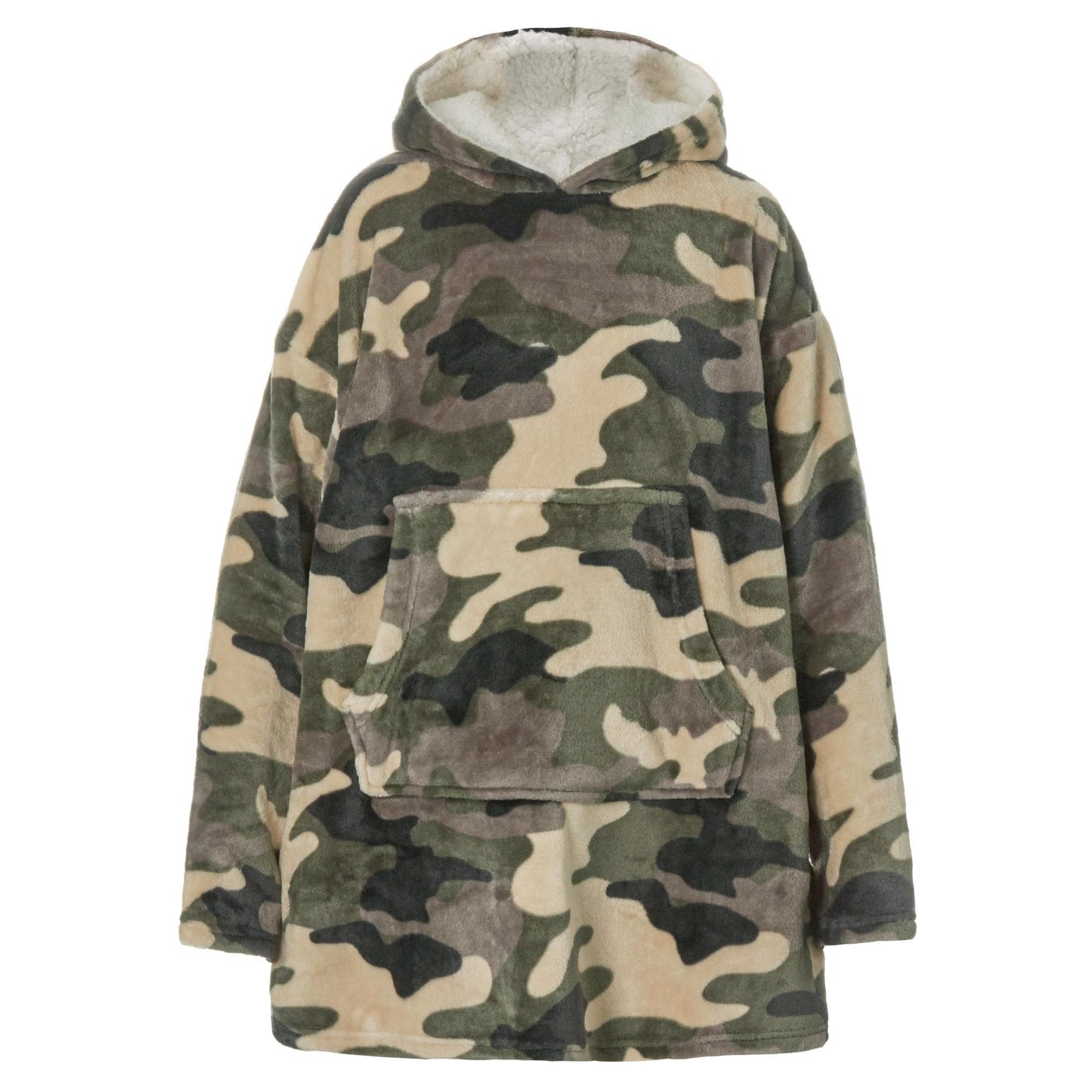 Camouflage Design Oversized Hoodies for Ultimate Comfort Personalised with Embroidery