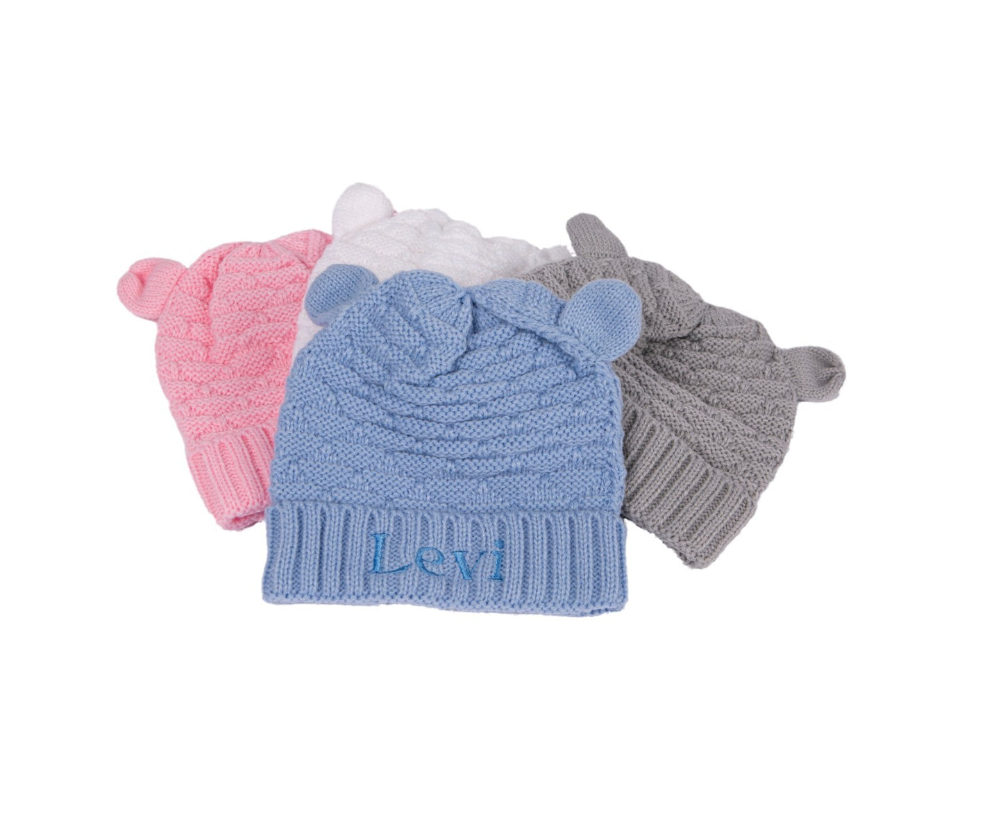 Boys Girls Baby Cute Hat with Ears 3 Months to 12 months Cute Personalised