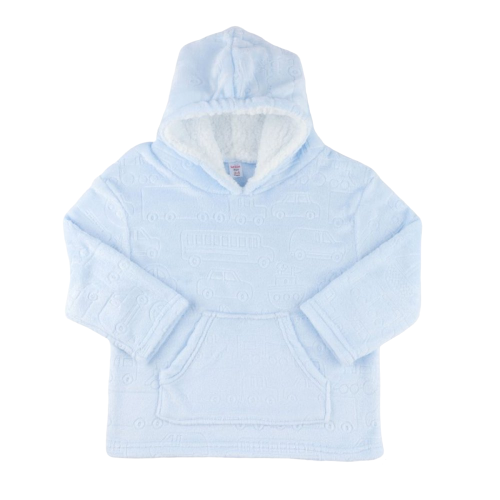 Personalised Embossed Baby & Toddler Hoodies – 6 Colours and Patterns 6mth-4yrs