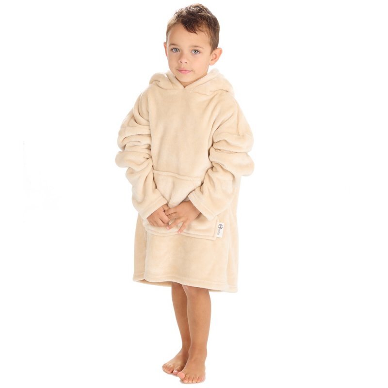 Personalised Children's Oversized Hoodie Snuggle Fleece 18mths-3yrs and 3-6yrs