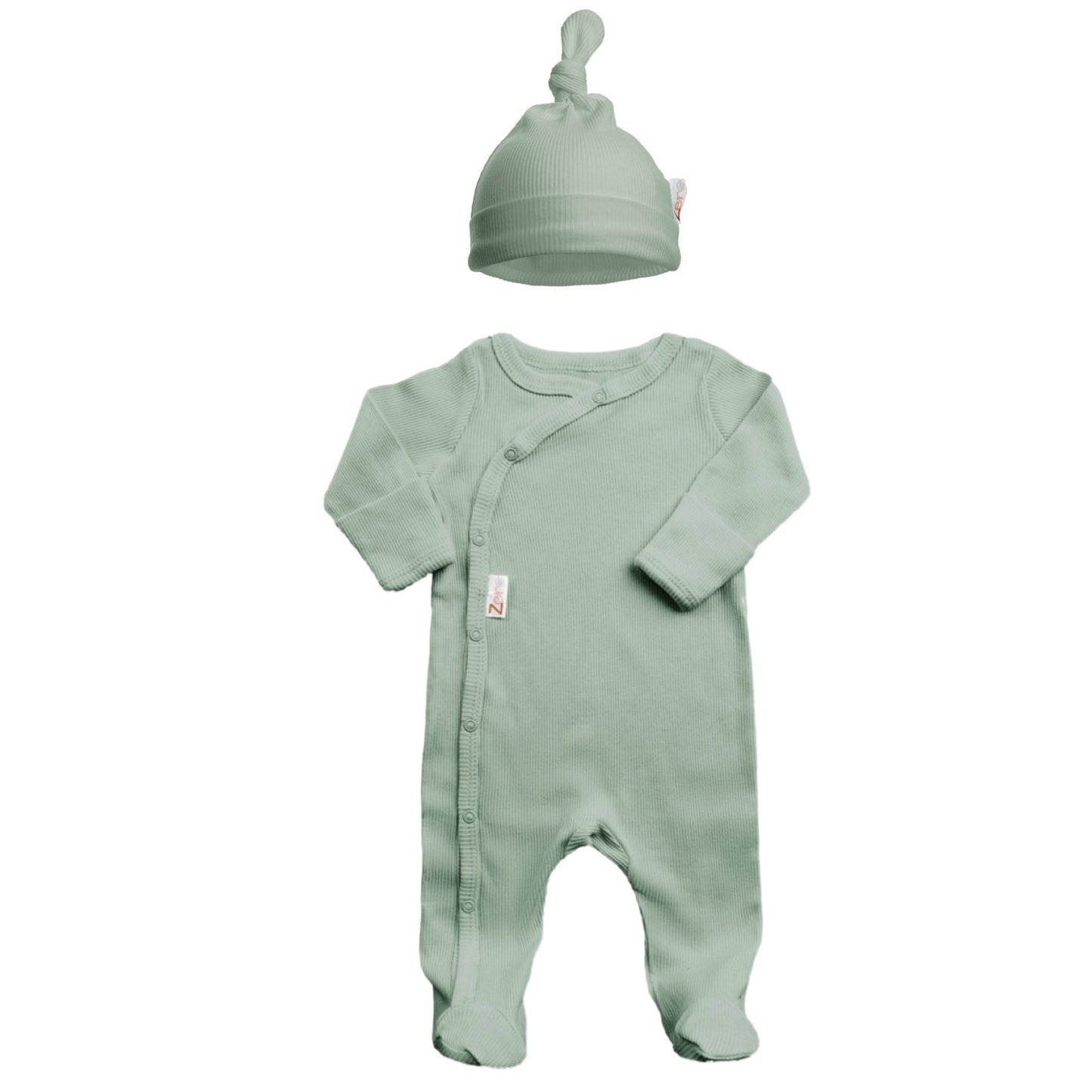 Personalised Baby Sleepsuit and Matching Hat 0-3 Months