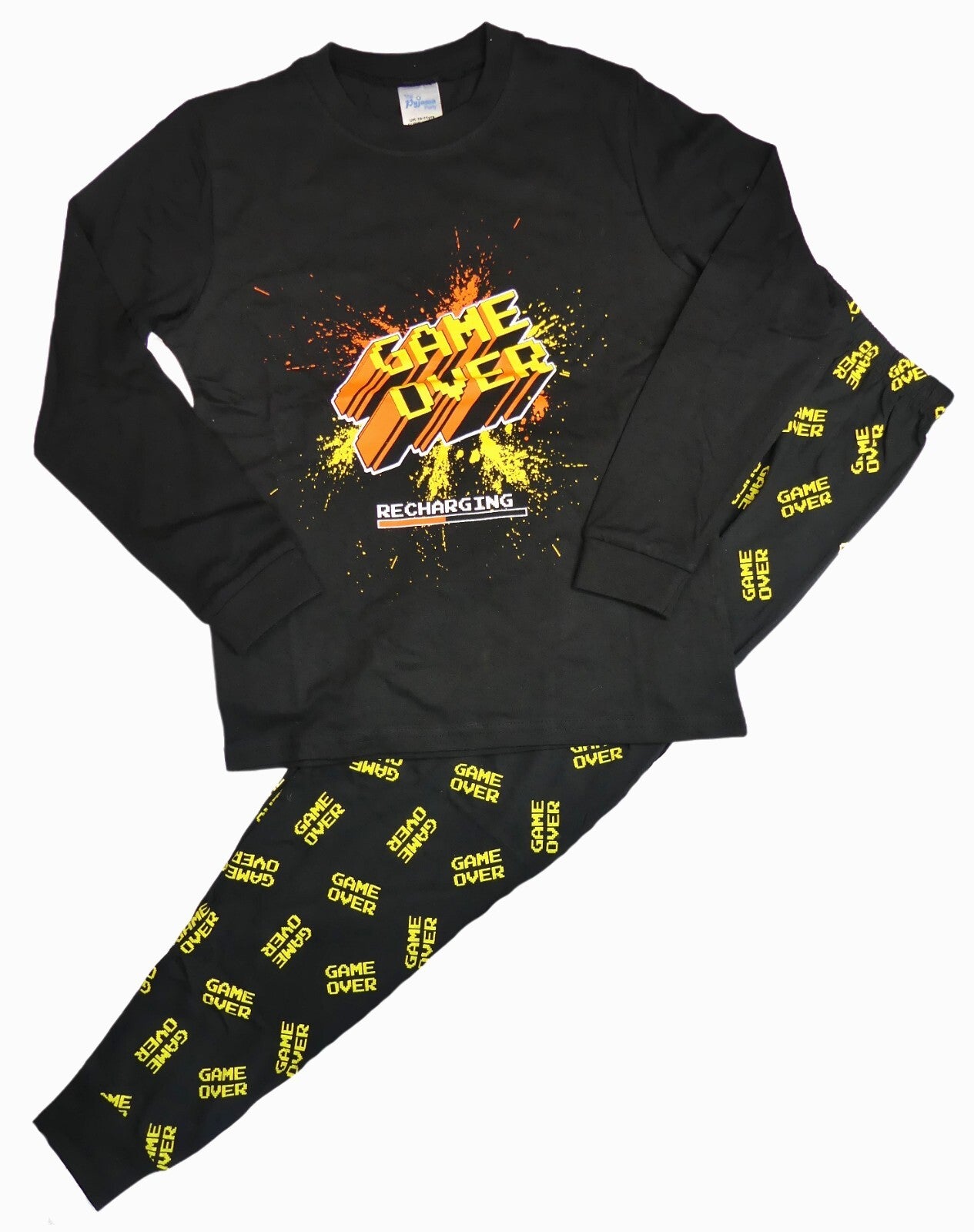 Boys Gamer Pyjamas 10-13 Years Short and Long