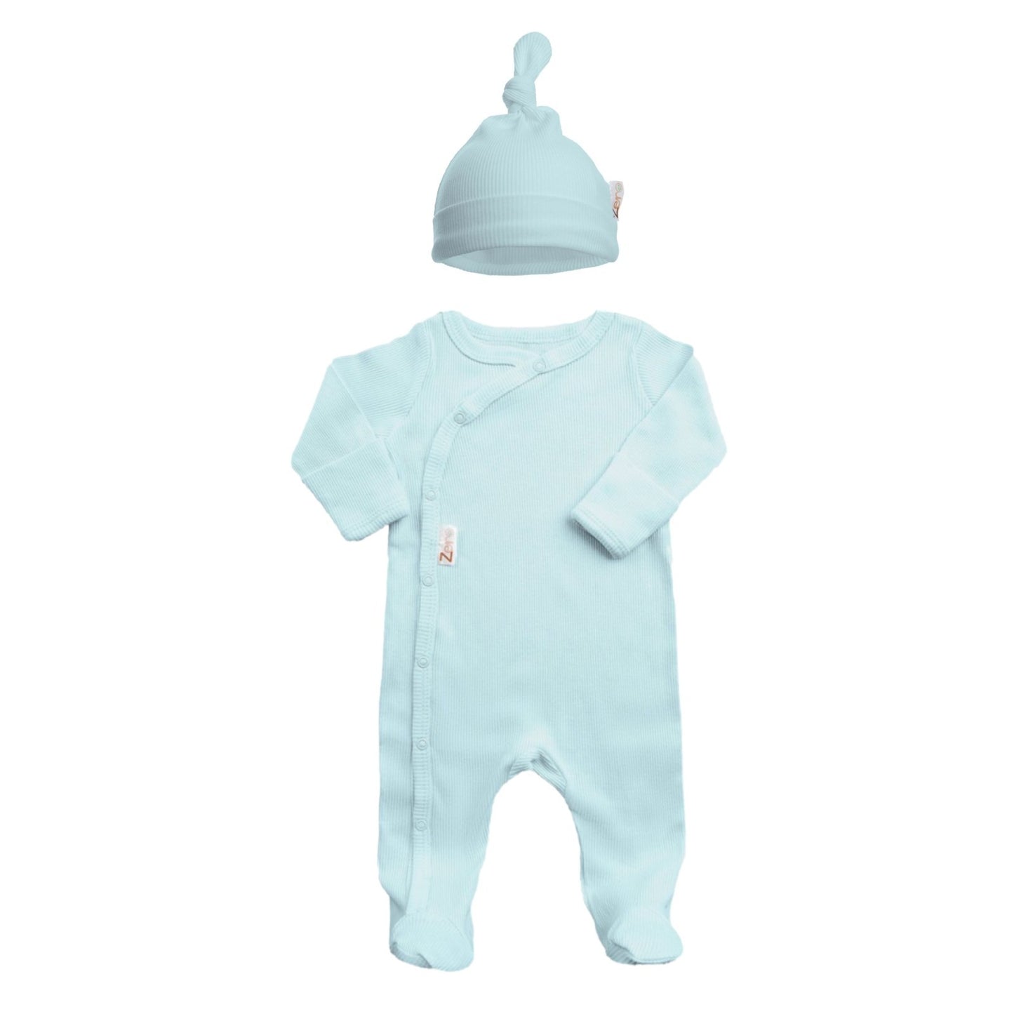 Personalised Baby Sleepsuit and Matching Hat 0-3 Months