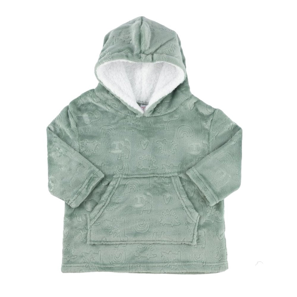 Personalised Embossed Baby & Toddler Hoodies – 6 Colours and Patterns 6mth-4yrs