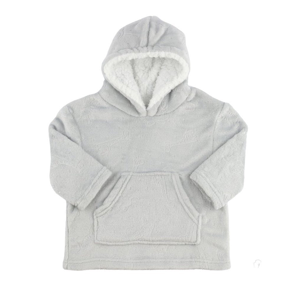 Personalised Embossed Baby & Toddler Hoodies – 6 Colours and Patterns 6mth-4yrs