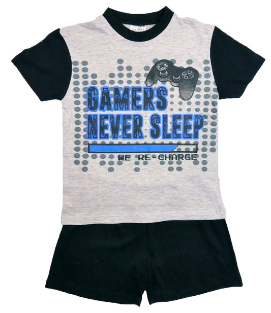 Boys Gamer Themed Pyjama 7-8 Years Brand New But End of Line Reduction