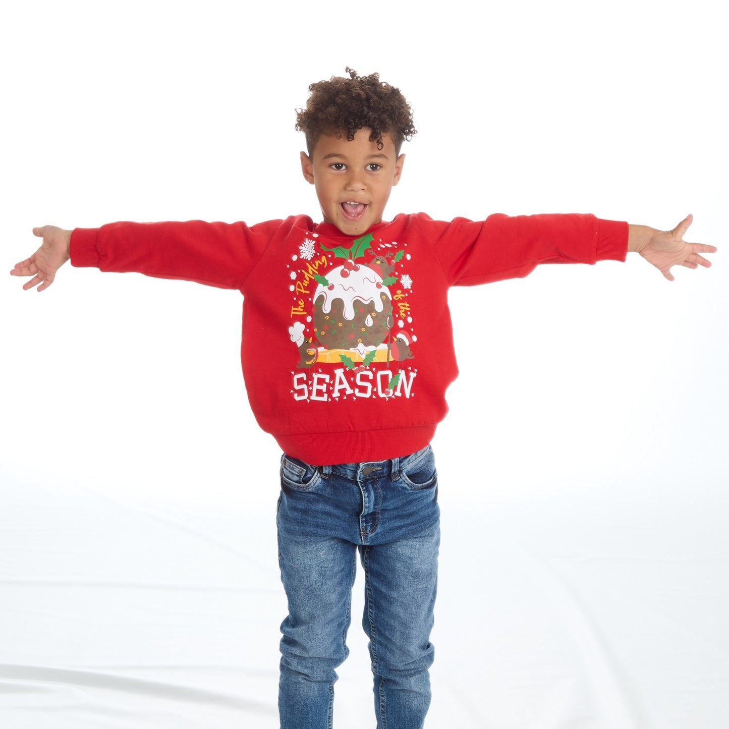 Kids Xmas Sweatshirt – Cosy & Comfy Festive Jumper, Perfect for Xmas Jumper Day