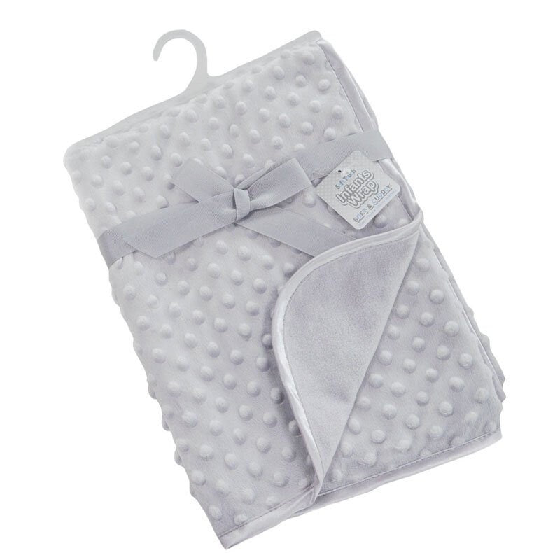 PERSONALISED with EMBROIDERY Elephant Comforter with Blanket Set Beautiful Keepsake Gift for Baby