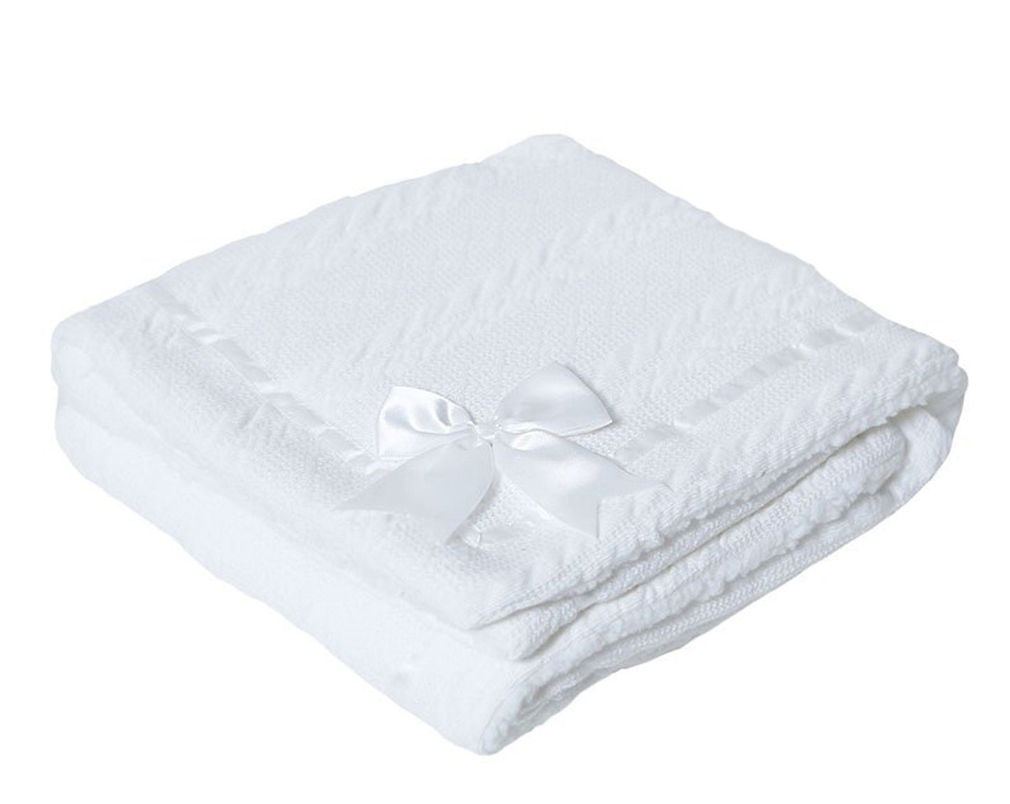 PERSONALISED with EMBROIDERY Baby Wrap Sherpa Fleece Backed Blanket Nursery Bedding Keepsake Gift Idea