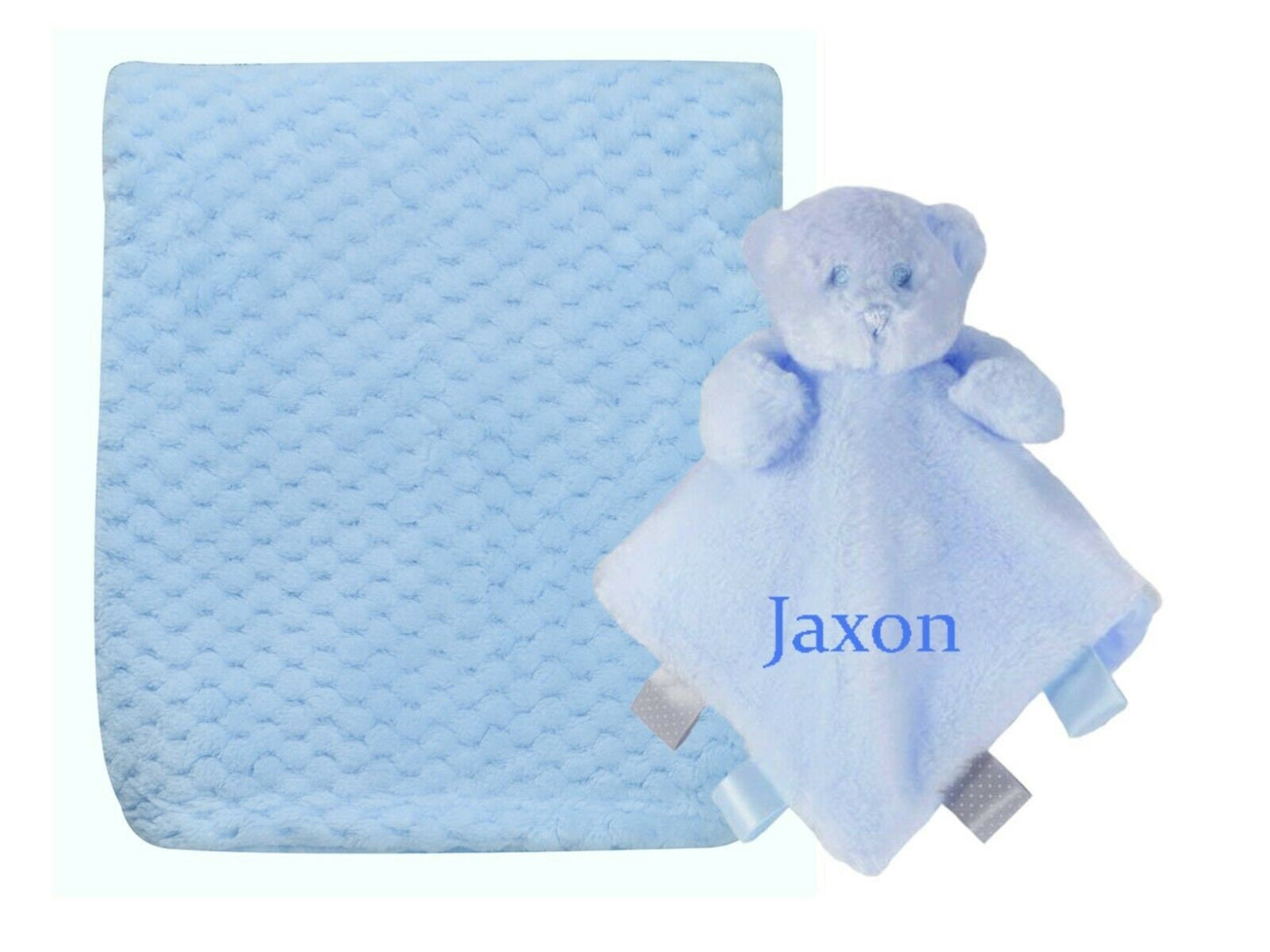 PERSONALISED Comfort Toy and Baby Wrap Ideal Baby Shower Gift Luxury Product