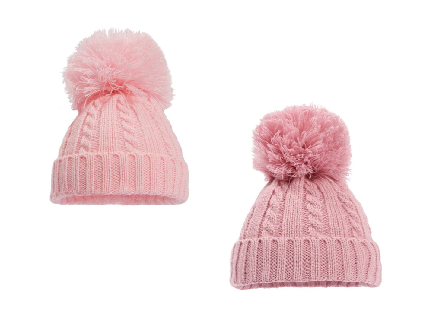 Personalised Baby Pom Pom Hat Newborn to 24 Months