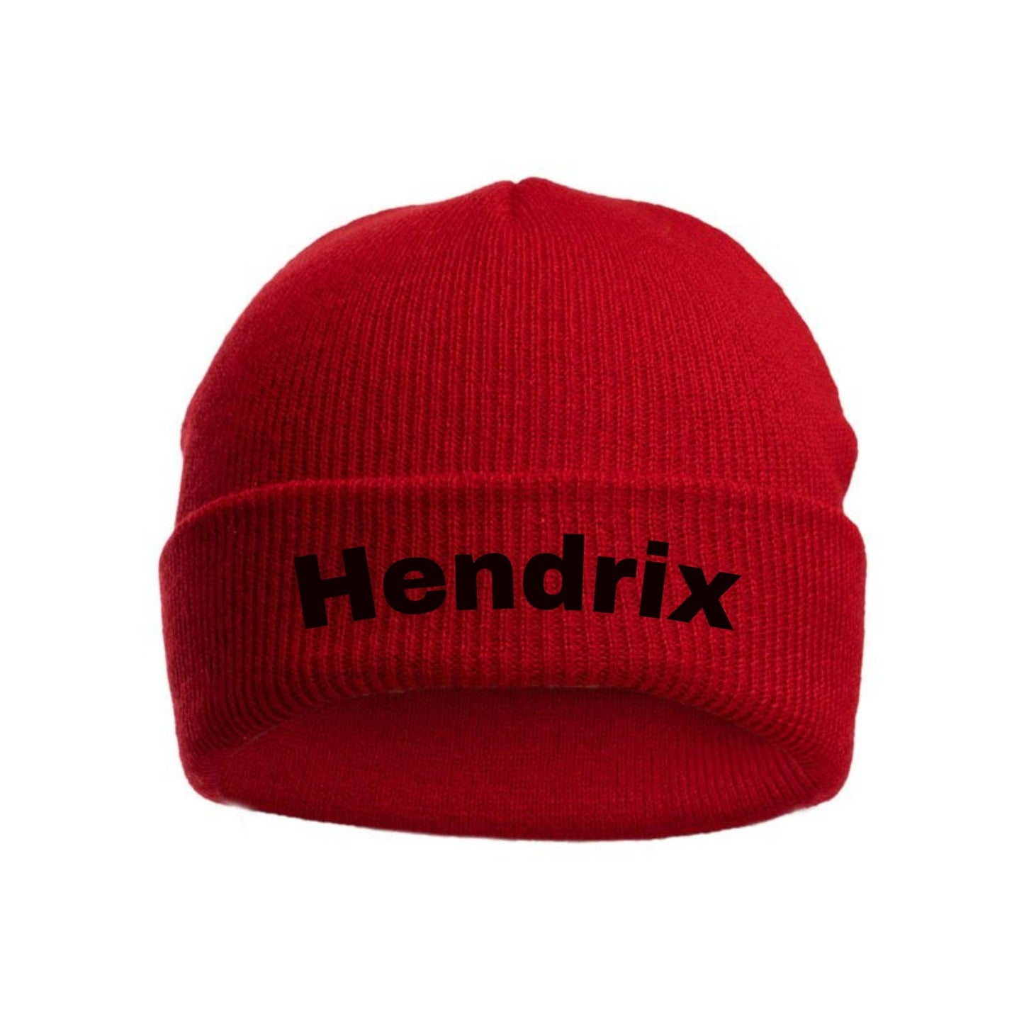 Personalised Baby Beanie Hat Embroidered Modern Colours 100% Acrylic Warm and Cosy Perfect for Spring 0-12 Months