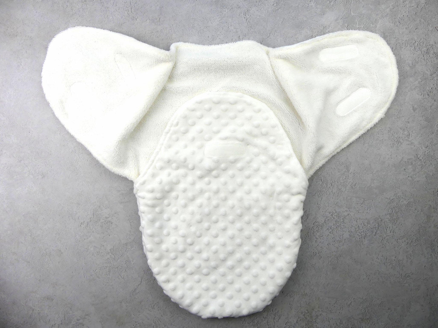 Babies Elephant Theme Swaddle Wrap Blanket 0-3 Months Fluffy Lined Baby Wrap Blanket   Personalised name added with Embroidery