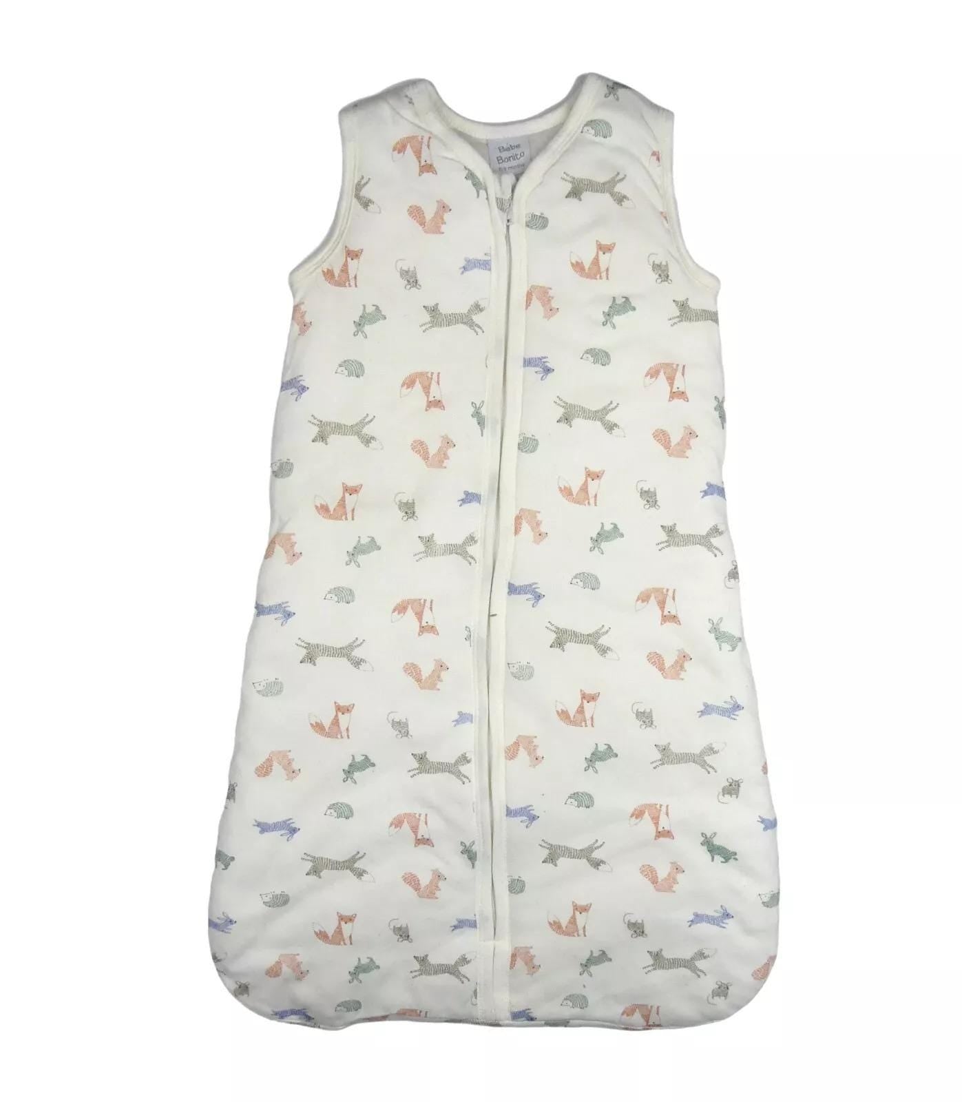 Personalised Babies Sleeping Bag PACK OF TWO 2.5 Tog 0-6 Months and 6-18 Months Embroidered with Baby Name Perfect Practical Gift