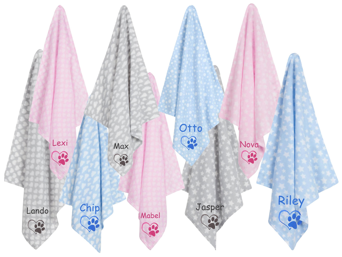 Customised Cosy Pet Comfort Blanket for Puppies, Kittens & Small Animals - Snuggly Bed Liner