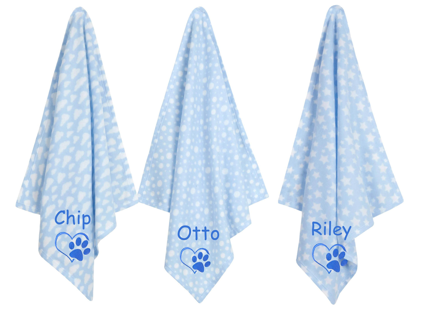 Customised Cosy Pet Comfort Blanket for Puppies, Kittens & Small Animals - Snuggly Bed Liner