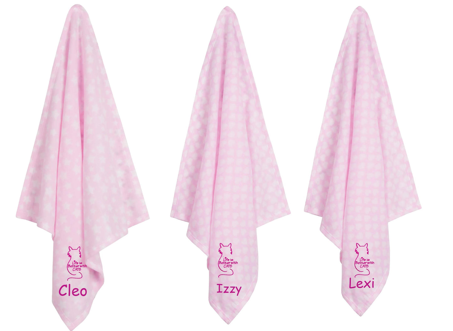 Personalised Kitten Blanket - Cosy Gift for New Cat Owners and Cat Lovers