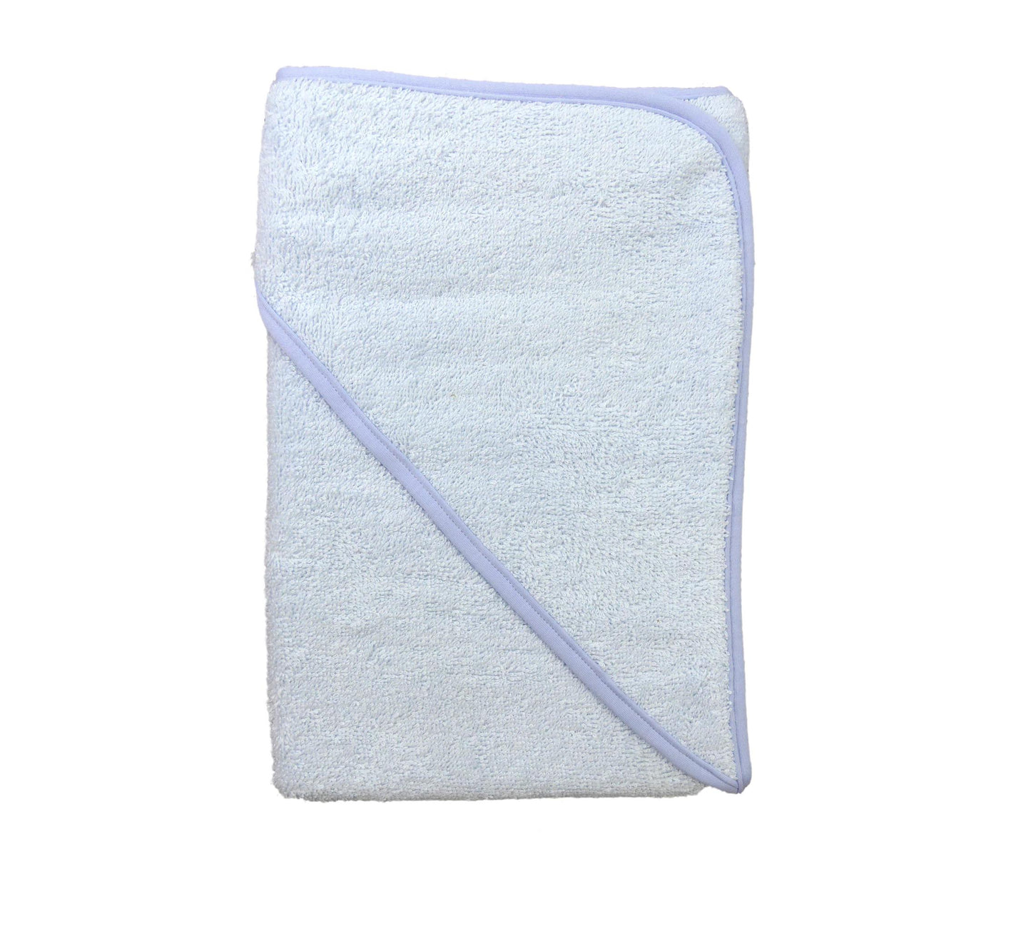 Personalised Hooded Baby Towel - Peter Rabbit Soft, Monogrammed White Cotton Bath Wrap - 75x70cm Baby Shower Gift