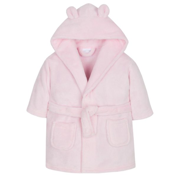 Boys Girls Babies Dressing Gowns 0-6 Months up to 6 Years Blue Pink PERSONALISED