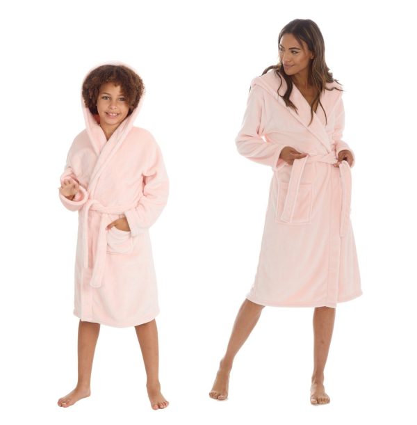 Mum and Daughter Personalised Dressing Gown Robe 7-13 Years S M L XL